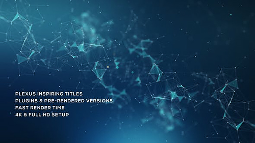 Plexus Inspiring Titles - Project for After Effects (Videohive)