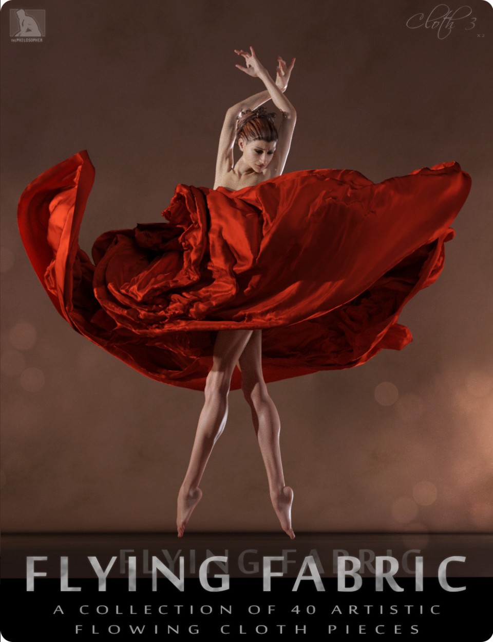 Flying Fabric - Artistic Flowing Cloth Pieces