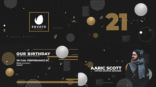 Rhythmic Event Opener (3 Versions) - Project for After Effects (Videohive)