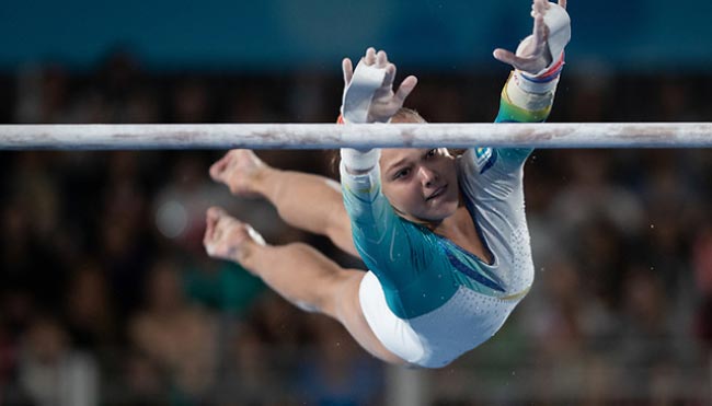 Бачинская - пятая, Пахнюк - шестой в индивидуальном многоборье на ЧЕ по спортивной гимнастике