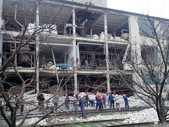 Летальный взрыв на заводе в Лисичанске: наименована вероятная вина происшествия