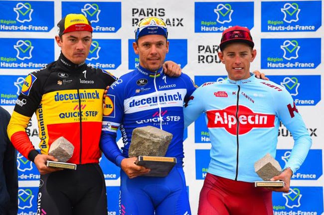 Бельгиец Жильбер выиграл однодневную велогонку «Париж – Рубэ» (+Видео)