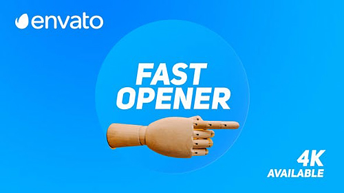 Fast Opener 22523957 - Project for After Effects (Videohive)