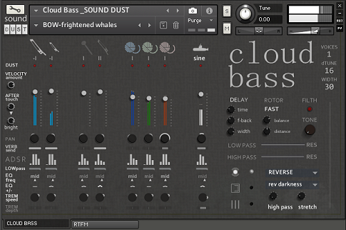 Sound Dust - Cloud Bass (KONTAKT)