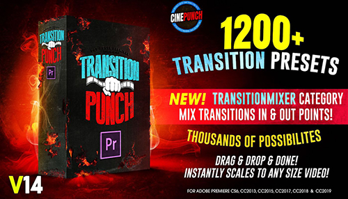 CINEPUNCH (BUNDLE) - Premiere Pro Transitions I Color LUTs I SFX - 18 PACKS - 9999+ Assets V19 20601772 - After Effects Add Ons & Project (Videohive)