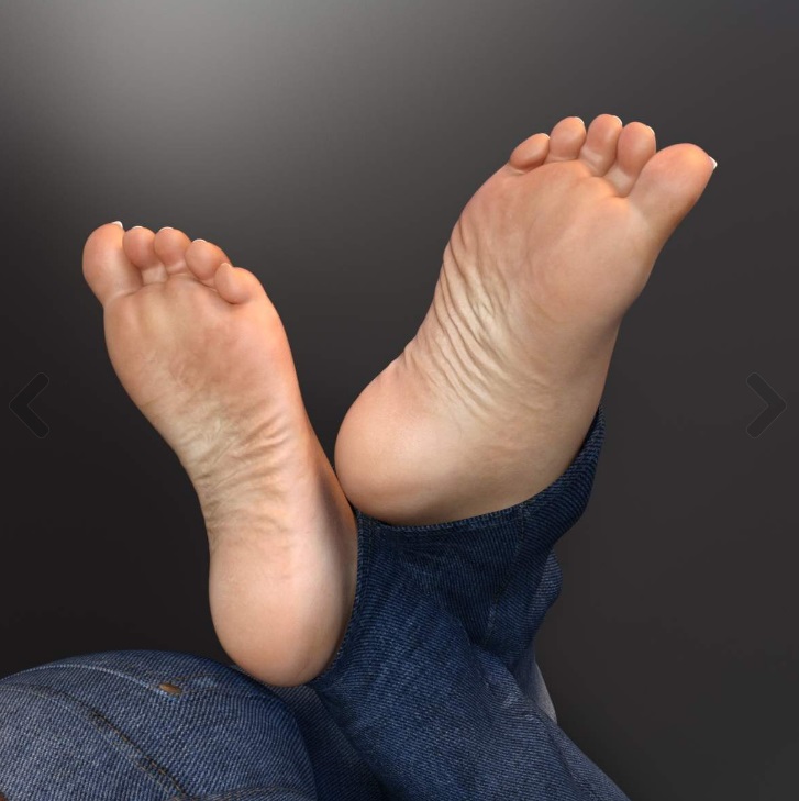 Wrinkled Soles for Genesis 3 and 8