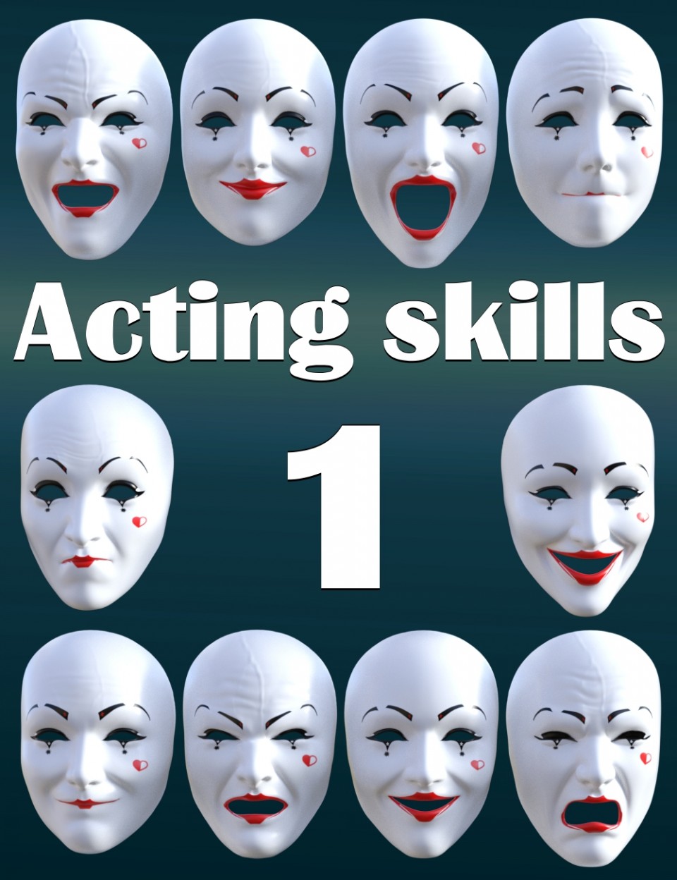 Acting skills 1 for Genesis 8 Female(s)