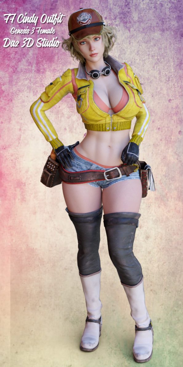 FF Cindy Outfit for G3F