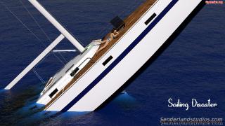 Sailing Disaster by Senderland studios