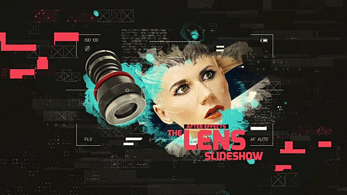The Lens Slideshow - Project for After Effects (Videohive)