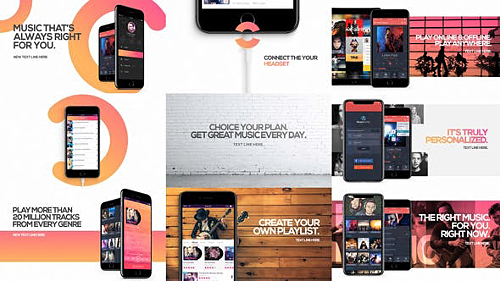 Music App Promo 11987620 - Project for After Effects (Videohive)