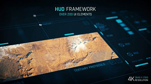 HUD - Framework - Project for After Effects (Videohive)