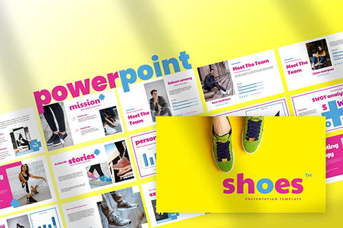 Shoes - Powerpoint Google Slides and Keynote Templates