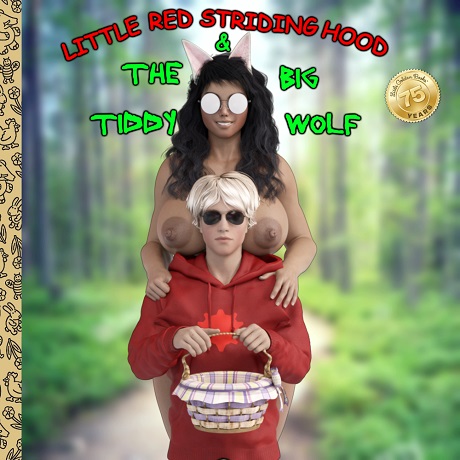 Little Red Striding Hood And The Big Tiddy Wolf by Homestuck
