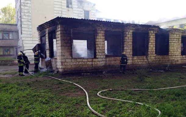 В Днепропетровской области горела школа