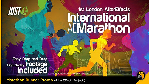 Marathon Runner Promo - Project for After Effects (Videohive)