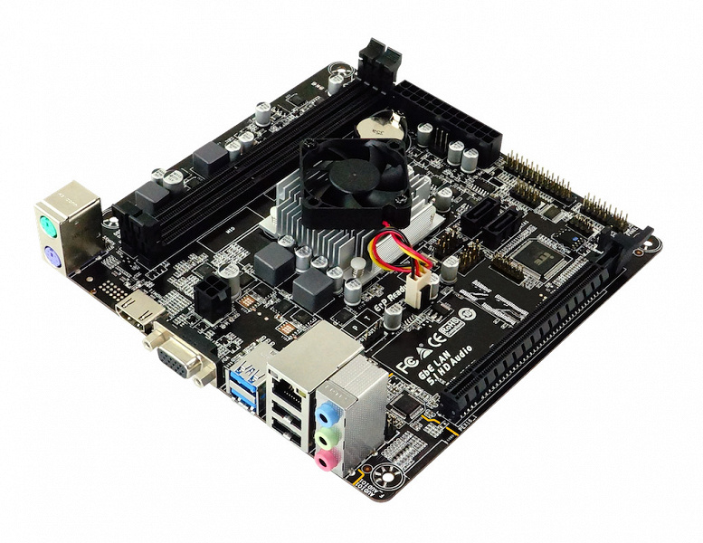 На системной плате Biostar A68N-5600E введен гибридный процессор AMD PRO A4-3350B