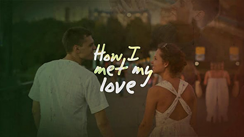 How I Met My Love - Slideshow - Project for After Effects (Videohive)