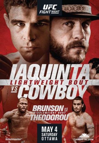Смешанные единоборства / Эл Яквинта - Дональд Серроне / Основной кард / UFC Fight Night 150: Al Iaquinta vs Donald Cerrone / Main Card (2019) HDTVRip