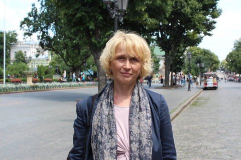 ​В Одессе обдали фекалиями известную активистку Подпалую