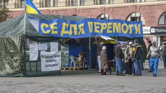 Харьковчане за сутки сконцентрировали более 5 тысяч голосов за снос волонтерской палатки в фокусе города