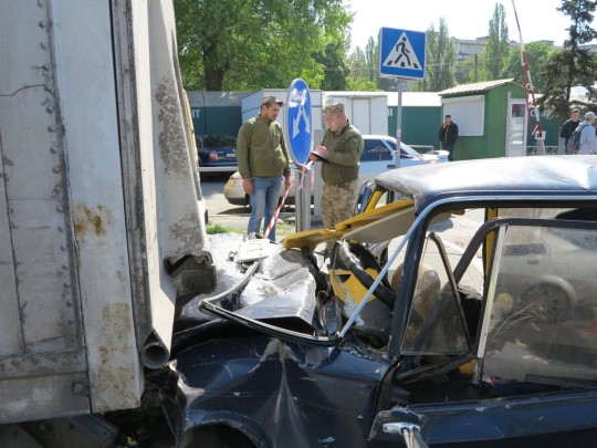 Причиной адовой автокатастрофы в Киеве мог стать видение водителя за рулем(фото)