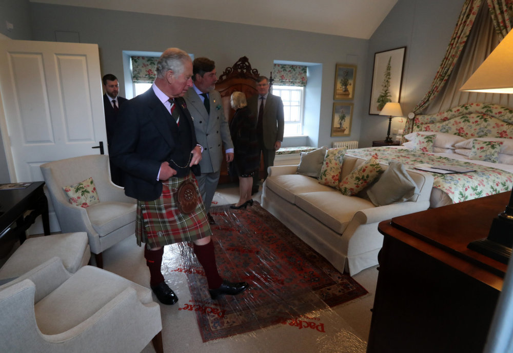 Принц Чарльз открывает отель в Шотландии