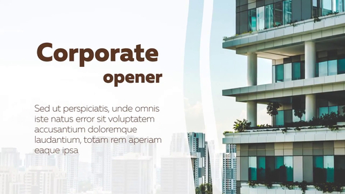 MA - Corporate Opener 215163