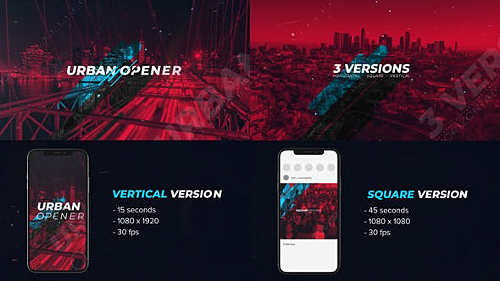 Urban Fresh Opener - Project for After Effects (Videohive)