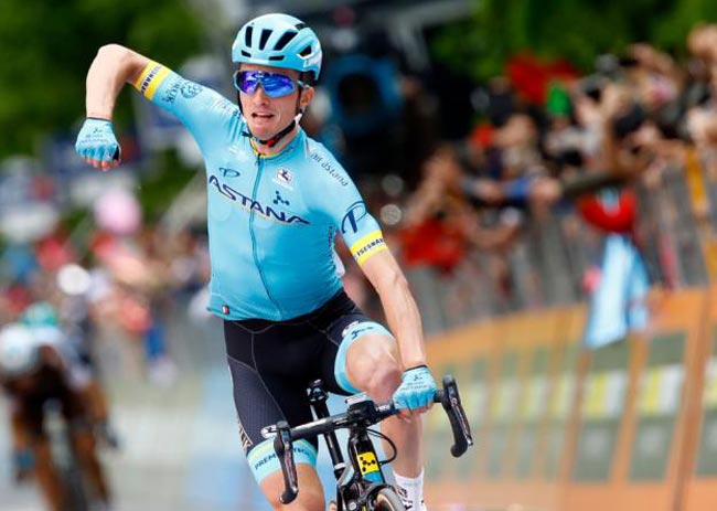 Испанец Бильбао выиграл седьмой этап «Джиро д’Италия» (+Видео)