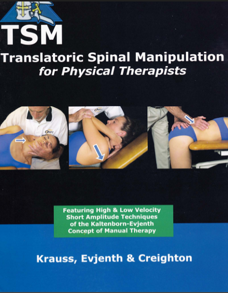 Translatoric Spinal Manipulation for Physical Therapists Book and DVD