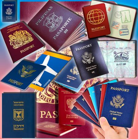 Png без фона - Паспорта разных стран