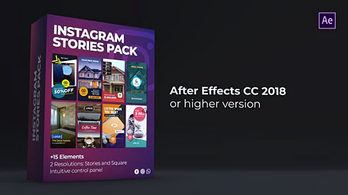 Instagram Stories Pack 23823426 - Project for After Effects (Videohive)