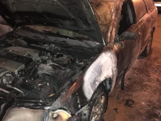 В фокусе Одессы сожгли авто одного из лидеров «Путевого контроля»