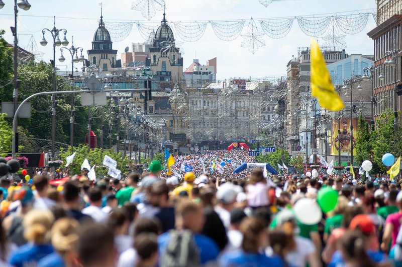 ​В Киеве состоялся 27-й "Пробег под каштанами"
