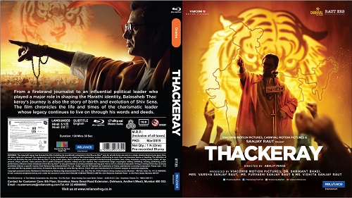 Thackeray 2019 BluRay 1080p AVC DTS-HD MA5 1-DUS