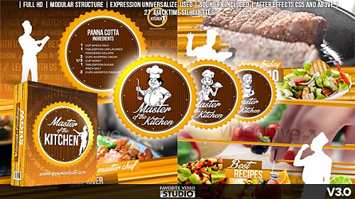Favorite Cooking Show - Project for After Effects (Videohive)