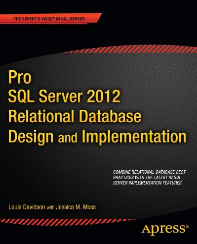 Apress Pro SQL Server 2012 Relational Database Design and Implementation (2012)
