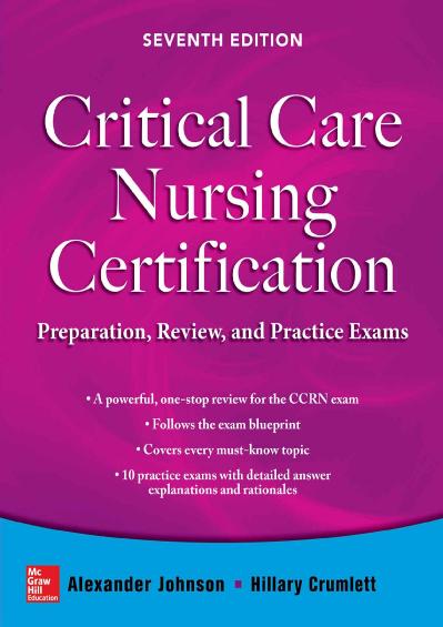 Johnson, Alexander - Critical care nursing certification -Mcgraw-Hill Education (2...