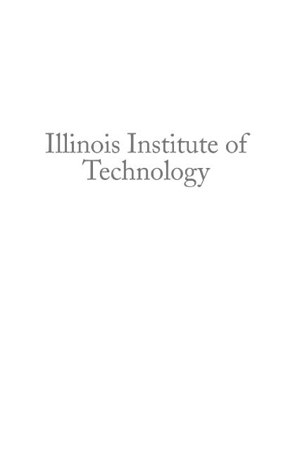 Illinois Initute of Technology Campus Guide (The Campus Guide)